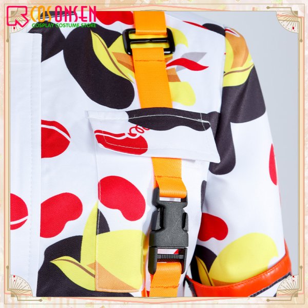 画像6: ツイステ風 オクタヴィネル寮 ビーンズ・カモ ジェイド・リーチ コスプレ衣装 (6)