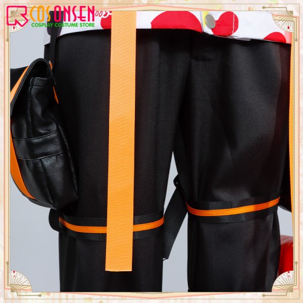 画像11: ツイステ風 オクタヴィネル寮 ビーンズ・カモ ジェイド・リーチ コスプレ衣装 (11)