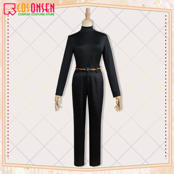 画像4: ツイステ風 オクタヴィネル寮 ビーンズ・カモ ジェイド・リーチ コスプレ衣装 (4)