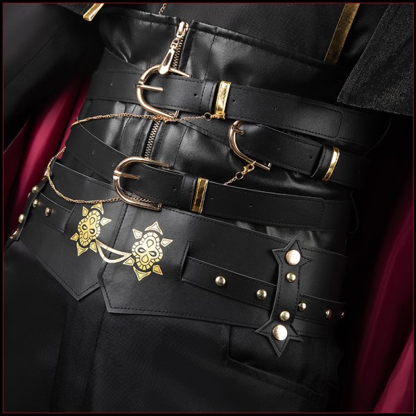 画像9: 【25％OFF＆女性S/L/XL、男性S/M/L/XLサイズ在庫あり】バーチャルYouTuber Vtuber ローレン ART_OF グッズ衣装 コスプレ衣装 (9)