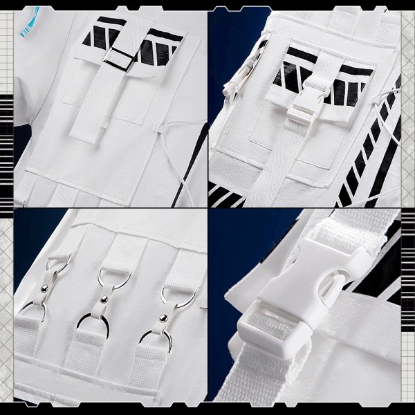 画像9: バーチャルYouTuber Vtuber Clutch Mode Type 叶 コスプレ衣装 (9)