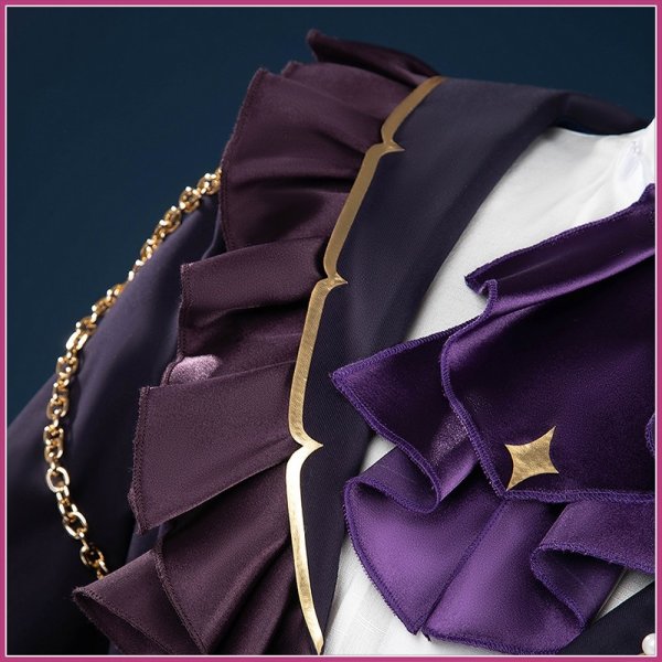 画像12: あんスタ風 巴日和 ゆうた 真緒『クロススカウト・傾慕の華/恍惚』コスプレ衣装 (12)