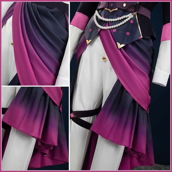 画像19: あんスタ風 巴日和 ゆうた 真緒『クロススカウト・傾慕の華/恍惚』コスプレ衣装 (19)