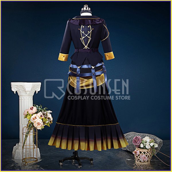 画像8: 【25%OFF】あんスタ風 渉 マヨイ ニキ 『クロススカウト・傾慕の華/享楽』コスプレ衣装 (8)