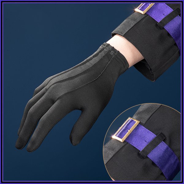 画像11: ツイステ風「ガーゴイル研究会 おまけ付き召喚」クラブ・ウェア マレウス コスプレ衣装 (11)