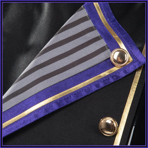 画像9: ツイステ風「ガーゴイル研究会 おまけ付き召喚」クラブ・ウェア マレウス コスプレ衣装 (9)