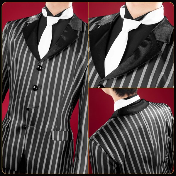 画像14: ツイステ風 「Lost in the Book〜始まりのハロウィーン〜」ジャミル コスプレ衣装 (14)