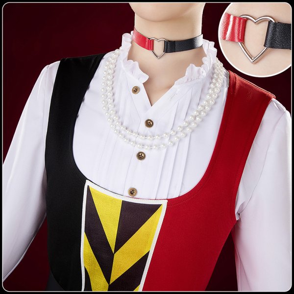 画像12: ツイステ風 夢の反逆者 リドル 新衣装 コスプレ衣装 (12)