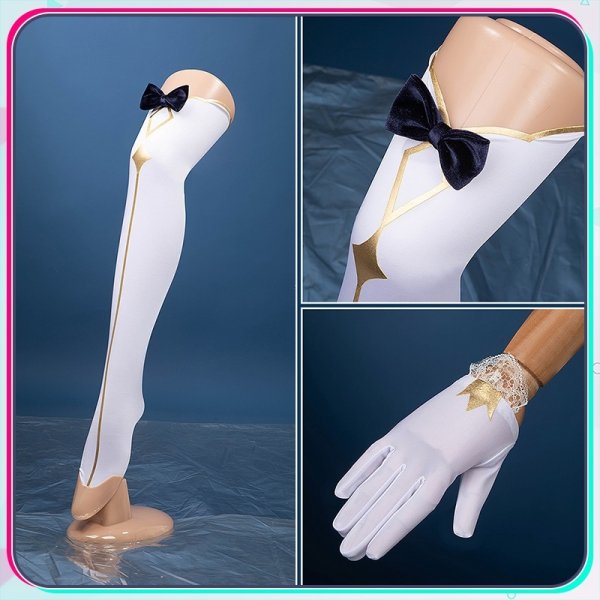 画像18: 【25%OFF】プロセカ 気高き争覇の騎士 夢の中でもお勉強 鳳えむ 騎士衣装 コスプレ衣装 (18)