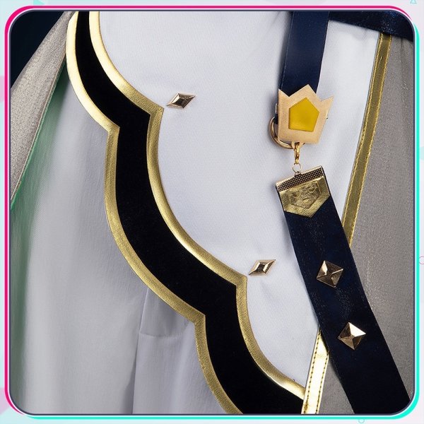 画像14: 【25%OFF】プロセカ 気高き争覇の騎士 KAITO 騎士衣装 コスプレ衣装 (14)