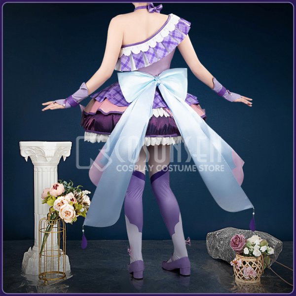 画像4: キミとアイドルプリキュア♪ キュアキュンキュン コスプレ衣装 (4)