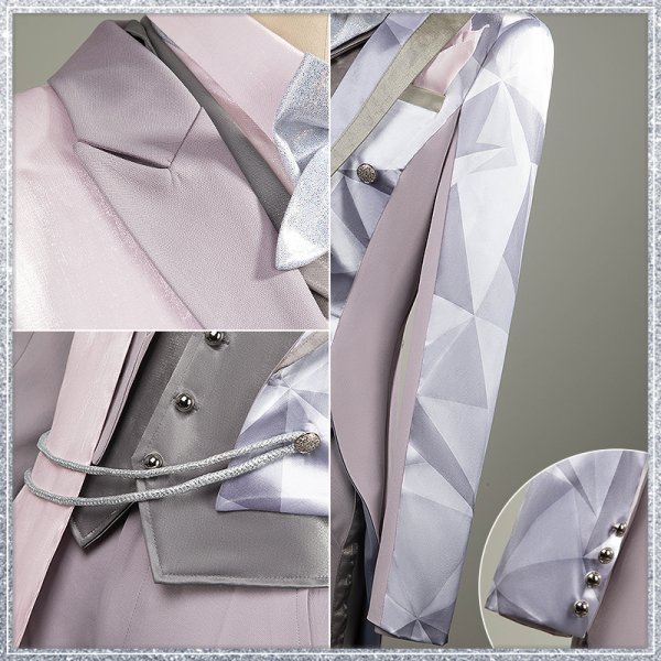 画像9: ツイステ風 プラチナジャケット イデア マレウス リリア コスプレ衣装 (9)