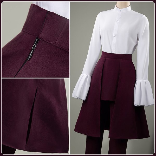 画像11: 機動戦士ガンダム 劇場版『ガンダムSEED FREEDOM』カガリ・ユラ・アスハ Cagalli Yula Athha 制服 コスプレ衣装 (11)