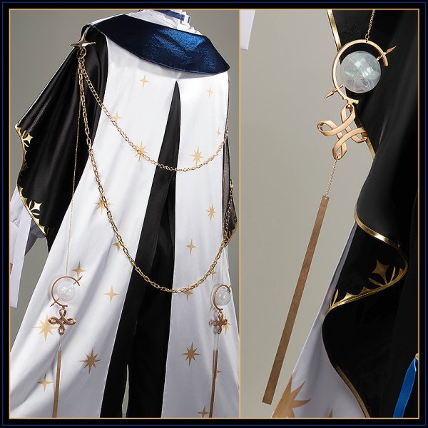 画像8: 【25%OFF】バーチャルYouTuber Vtuber ショウ 鑑定士のお洋服 新衣装 コスプレ衣装 (8)