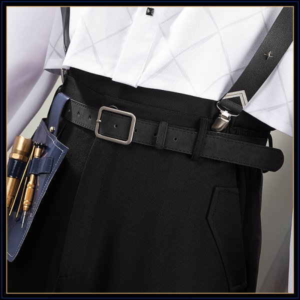 画像12: 【25%OFF】バーチャルYouTuber Vtuber ショウ 鑑定士のお洋服 新衣装 コスプレ衣装 (12)