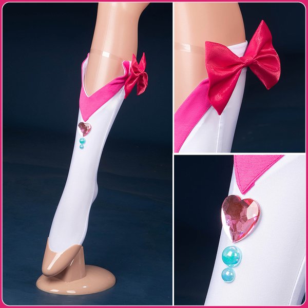 画像16: 【25%OFF】キミとアイドルプリキュア♪ キュアアイドル コスプレ衣装 (16)