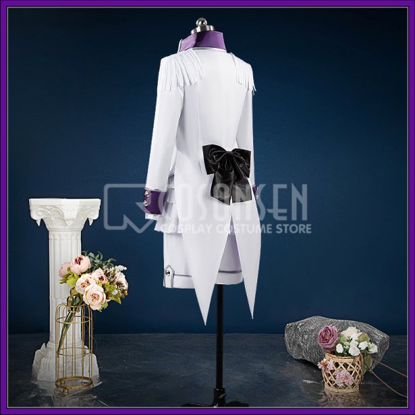 画像4:  魔法使いの約束 まほやく 1st Anniversary きみに花を、空に魔法を 北の国 ホワイト コスプレ衣装 (4)