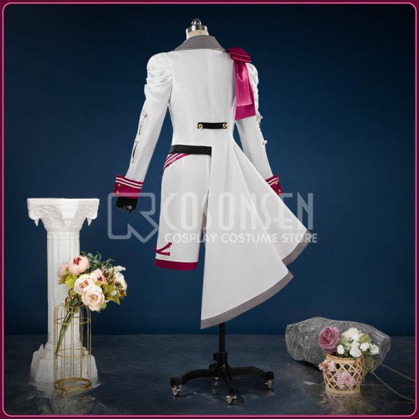 画像3: あんスタ風 Special for Princess! エス カンナ ユメ ライカ 【スノーホワイト衣装】 コスプレ衣装 (3)