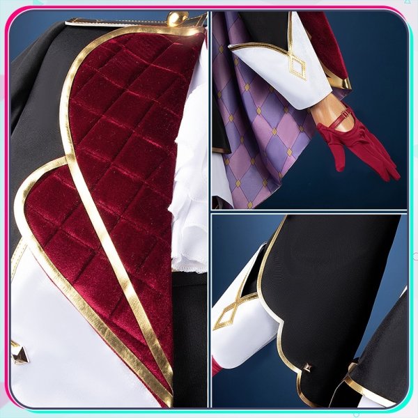 画像8: プロセカ 気高き争覇の騎士 MEIKO 騎士衣装 コスプレ衣装 (8)