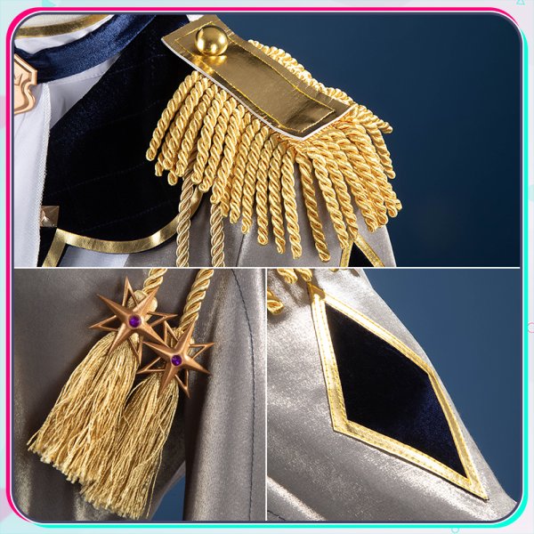 画像8: プロセカ 気高き争覇の騎士 海中ショーへご招待！ 神代類 騎士衣装 コスプレ衣装 (8)