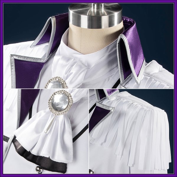 画像8:  魔法使いの約束 まほやく 1st Anniversary きみに花を、空に魔法を 北の国 ホワイト コスプレ衣装 (8)