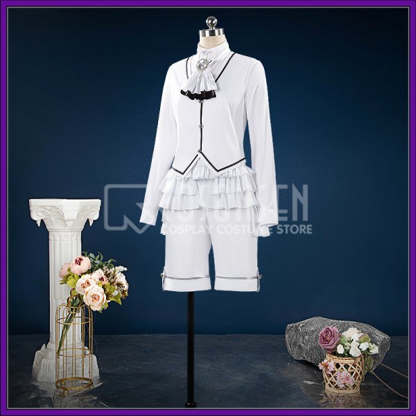 画像5:  魔法使いの約束 まほやく 1st Anniversary きみに花を、空に魔法を 北の国 ホワイト コスプレ衣装 (5)