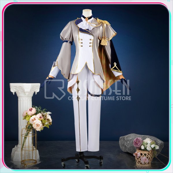 画像4: 【25%OFF】プロセカ 気高き争覇の騎士 揺るぎない瞳 草薙寧々 騎士衣装 コスプレ衣装 (4)