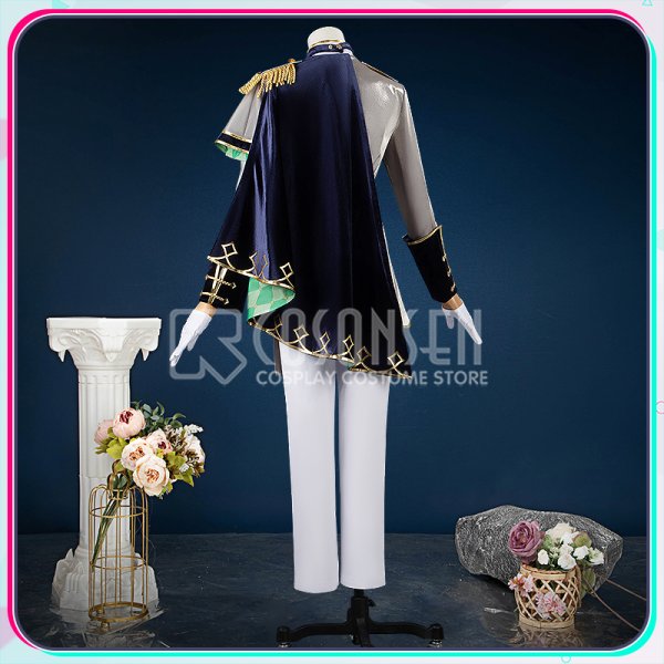 画像4: プロセカ 気高き争覇の騎士 桔梗組のレッスン 天馬司 騎士衣装 コスプレ衣装 (4)