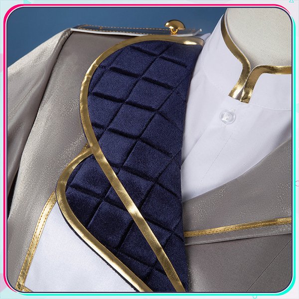 画像8: 【25%OFF】プロセカ 気高き争覇の騎士 揺るぎない瞳 草薙寧々 騎士衣装 コスプレ衣装 (8)