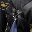 画像10: 【20％OFF】ツイステ風 5周年新衣装 エース / ケイト / デュース / トレイ / リドル コスプレ衣装（金属飾りパーツ ver.） (10)
