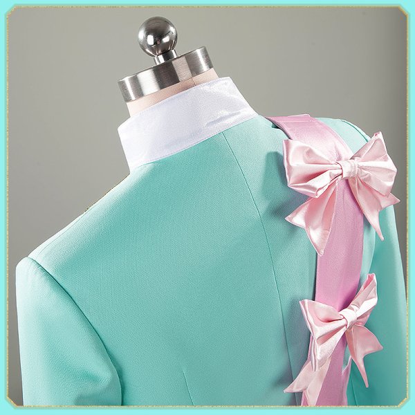 画像8: ツイステ風 薔薇の王国のホワイトラビットフェス シルバー コスプレ衣装 (8)