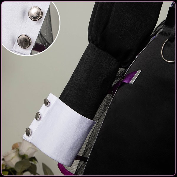 画像9: 【25％OFF】あんスタ風 スカウト! 乱雲FUMBLE衣装 白鳥藍良 コスプレ衣装 (9)