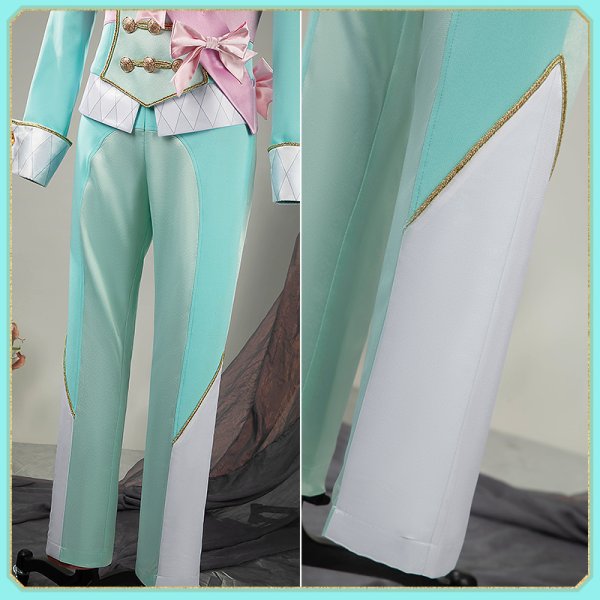 画像11: ツイステ風 薔薇の王国のホワイトラビットフェス シルバー コスプレ衣装 (11)