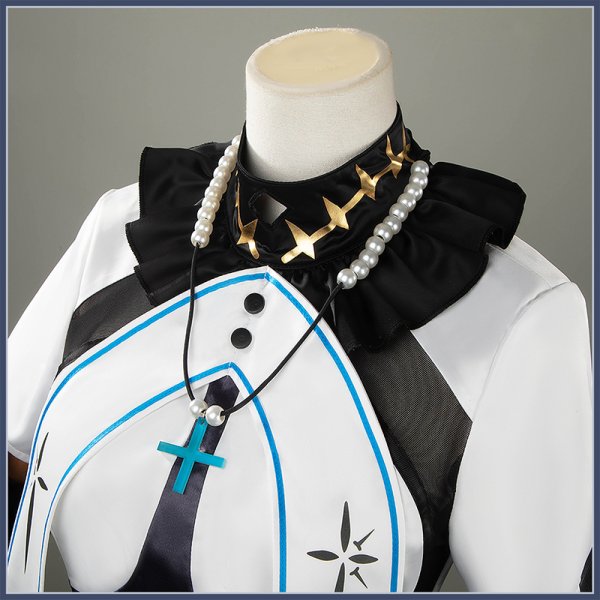 画像6: 【25%OFF】勝利の女神 NIKKE ニケ ラプンツェル：ピュアグレース コスプレ衣装 (6)