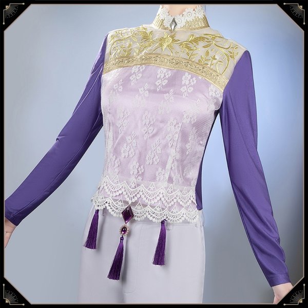 画像13: 【25％OFF＆女性Ｌ・XLサイズ在庫あり・一週間発送】ツイステ風 [夜空のシフォン] リドル コスプレ衣装 (13)