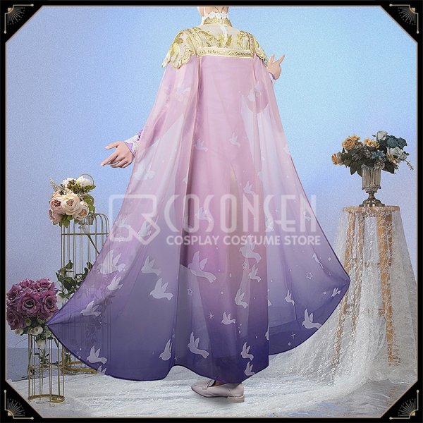 画像5: 【25％OFF＆女性Ｌ・XLサイズ在庫あり・一週間発送】ツイステ風 [夜空のシフォン] リドル コスプレ衣装 (5)