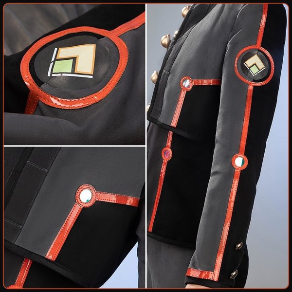 画像8: 【25%OFF】Fate/Grand Order FGO 岸波白野 ザビ男 コスプレ衣装 (8)