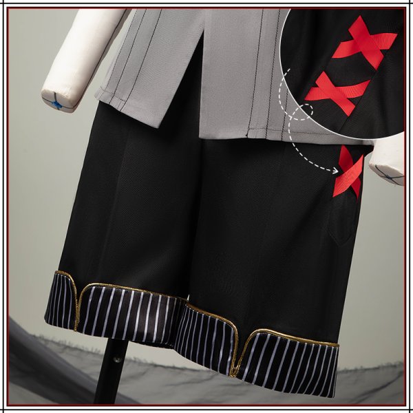 画像13: あんスタ風 堕天使の晩餐会衣装 真白友也 ユメ コスプレ衣装 (13)