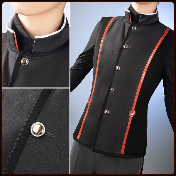 画像10: 【25%OFF】Fate/Grand Order FGO 岸波白野 ザビ男 コスプレ衣装 (10)