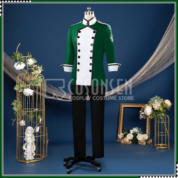 画像5: 【25%OFF】ツイステ風 nrc マスターシェフ シルバー リドル コスプレ衣装 (5)