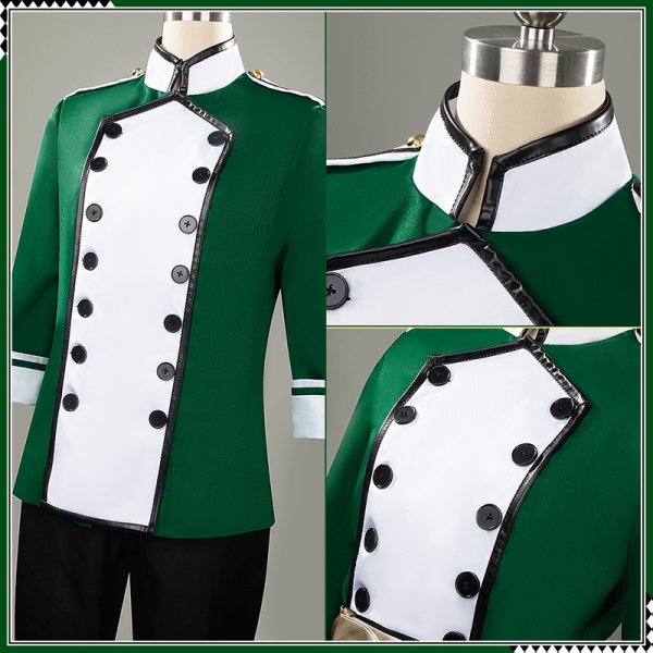 画像8: 【25%OFF】ツイステ風 nrc マスターシェフ シルバー リドル コスプレ衣装 (8)