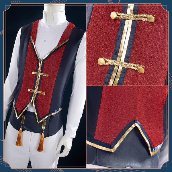 画像14: バーチャル YouTuber Vtuber ジョー・力一 SYMPHONIA 5周年ライブ衣装 コスプレ衣装 (14)