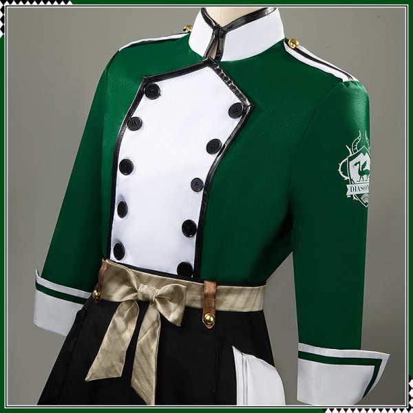 画像6: 【25%OFF】ツイステ風 nrc マスターシェフ シルバー リドル コスプレ衣装 (6)