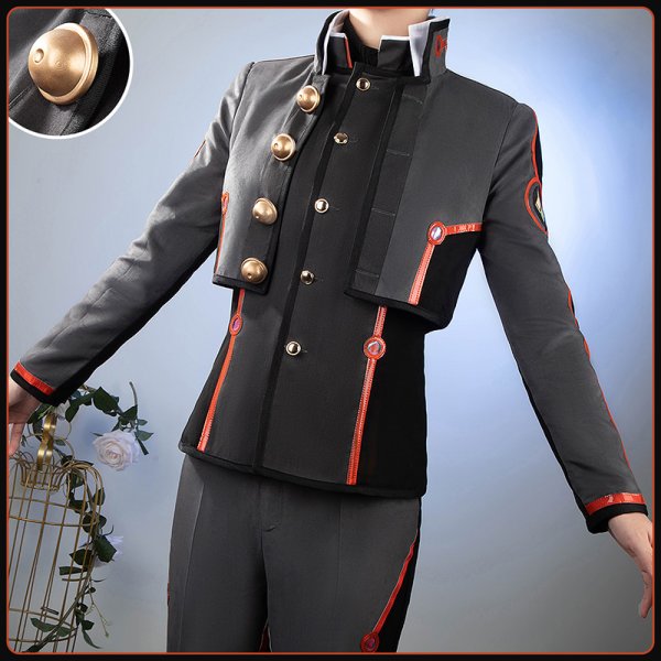 画像6: 【25%OFF】Fate/Grand Order FGO 岸波白野 ザビ男 コスプレ衣装 (6)