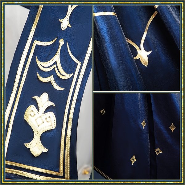 画像9: バーチャルYouTuber Vtuber アイクイー ヴランド 7周年ライブ衣装 コスプレ衣装 (9)