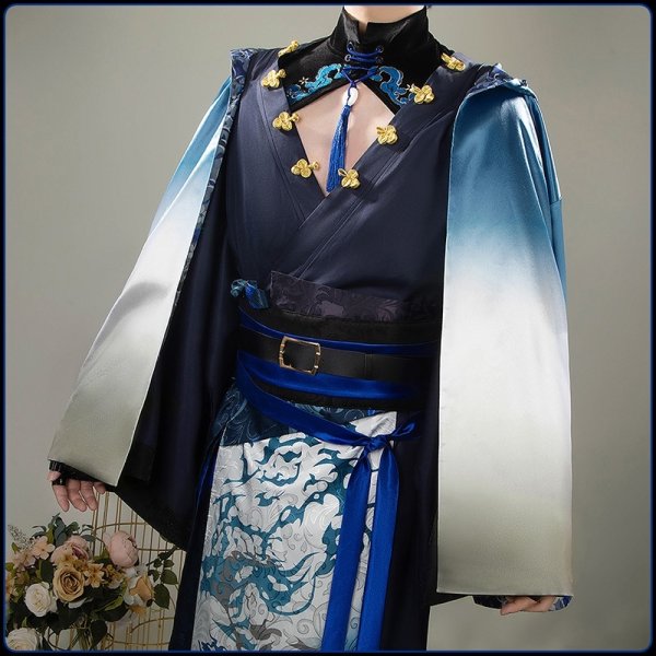 画像6: バーチャルYouTuber Vtuber 中華絵巻 ミラン 中華風衣装 コスプレ衣装 (6)