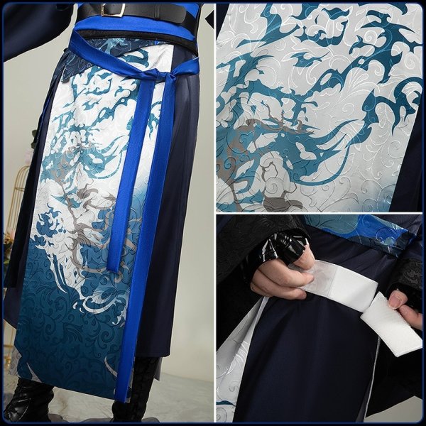 画像13: バーチャルYouTuber Vtuber 中華絵巻 ミラン 中華風衣装 コスプレ衣装 (13)