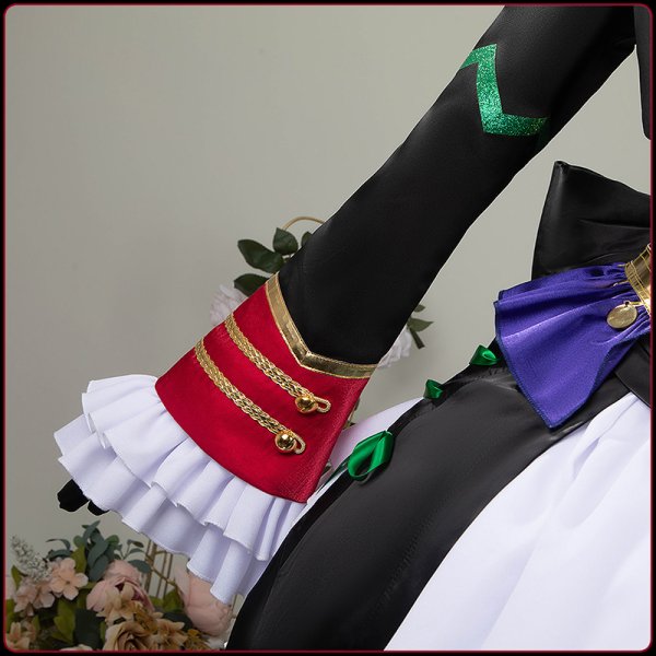 画像9: 【25%OFF】ウマ娘プリティーダービー ラヴズオンリ一ユ一 勝負服 コスプレ衣装 (9)