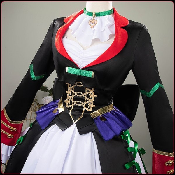 画像6: 【25%OFF】ウマ娘プリティーダービー ラヴズオンリ一ユ一 勝負服 コスプレ衣装 (6)