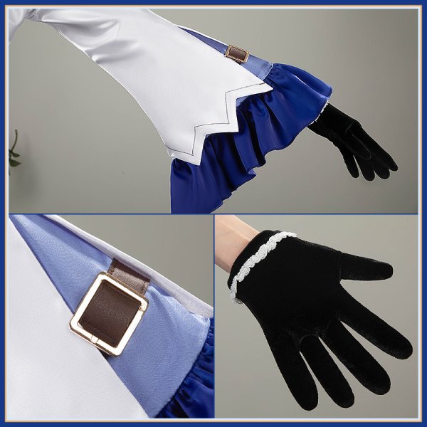 画像9: 【25%OFF】ウマ娘プリティーダービー デアリングタクト 勝負服 コスプレ衣装 (9)